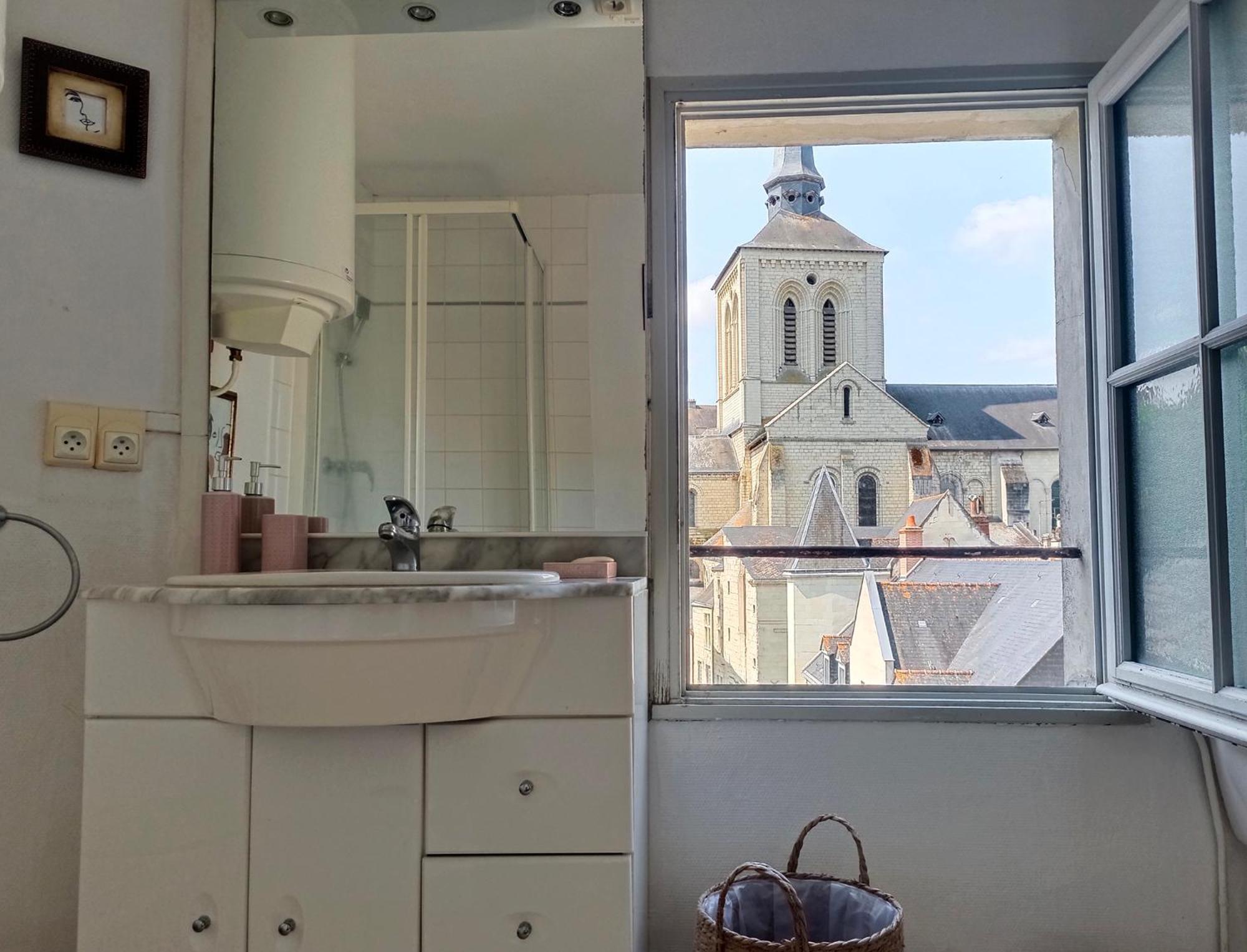 Apartmán T2 Vue Sur Loire Local Velo Saumur Exteriér fotografie