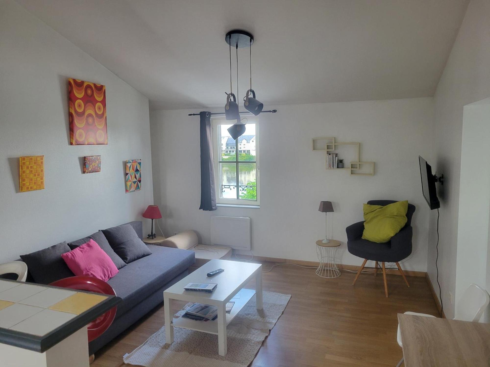 Apartmán T2 Vue Sur Loire Local Velo Saumur Exteriér fotografie